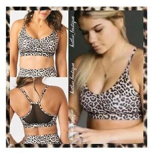 Leopard Brilliant Mesh Bra Zyia Best